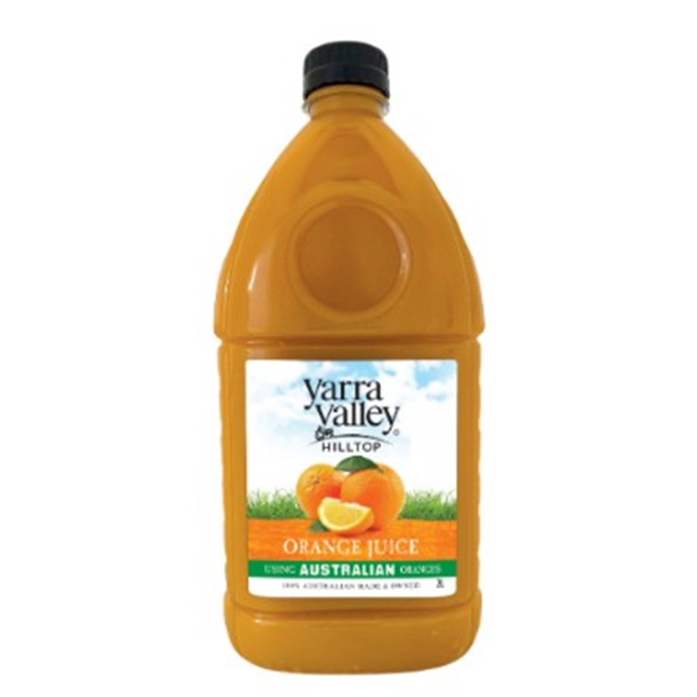 Orange Juice Pulp Free 2L (PET)