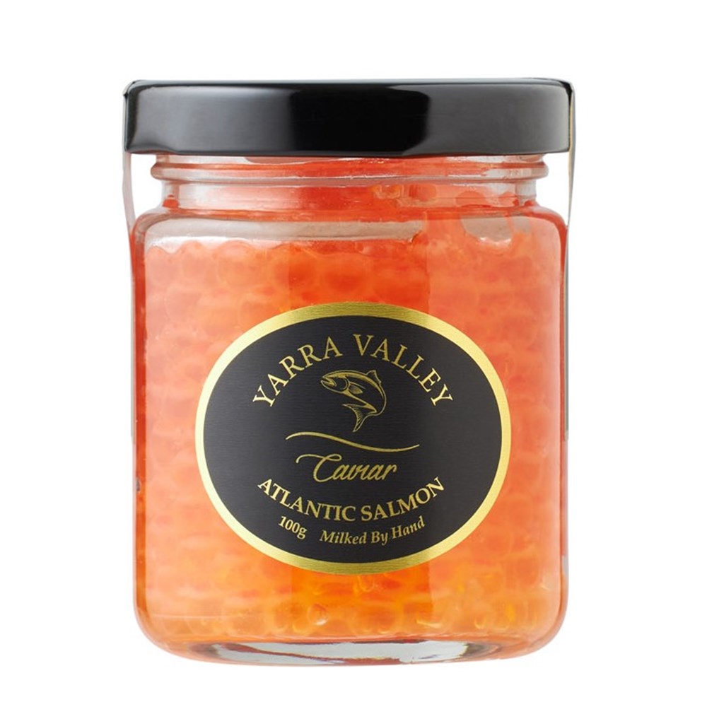 Atlantic Salmon Caviar 100g Jar