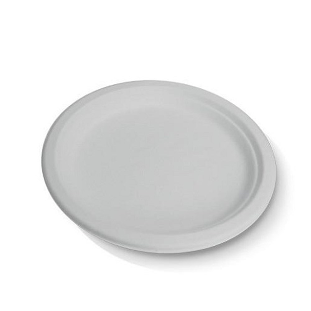 Round Plates Sugarcane 10