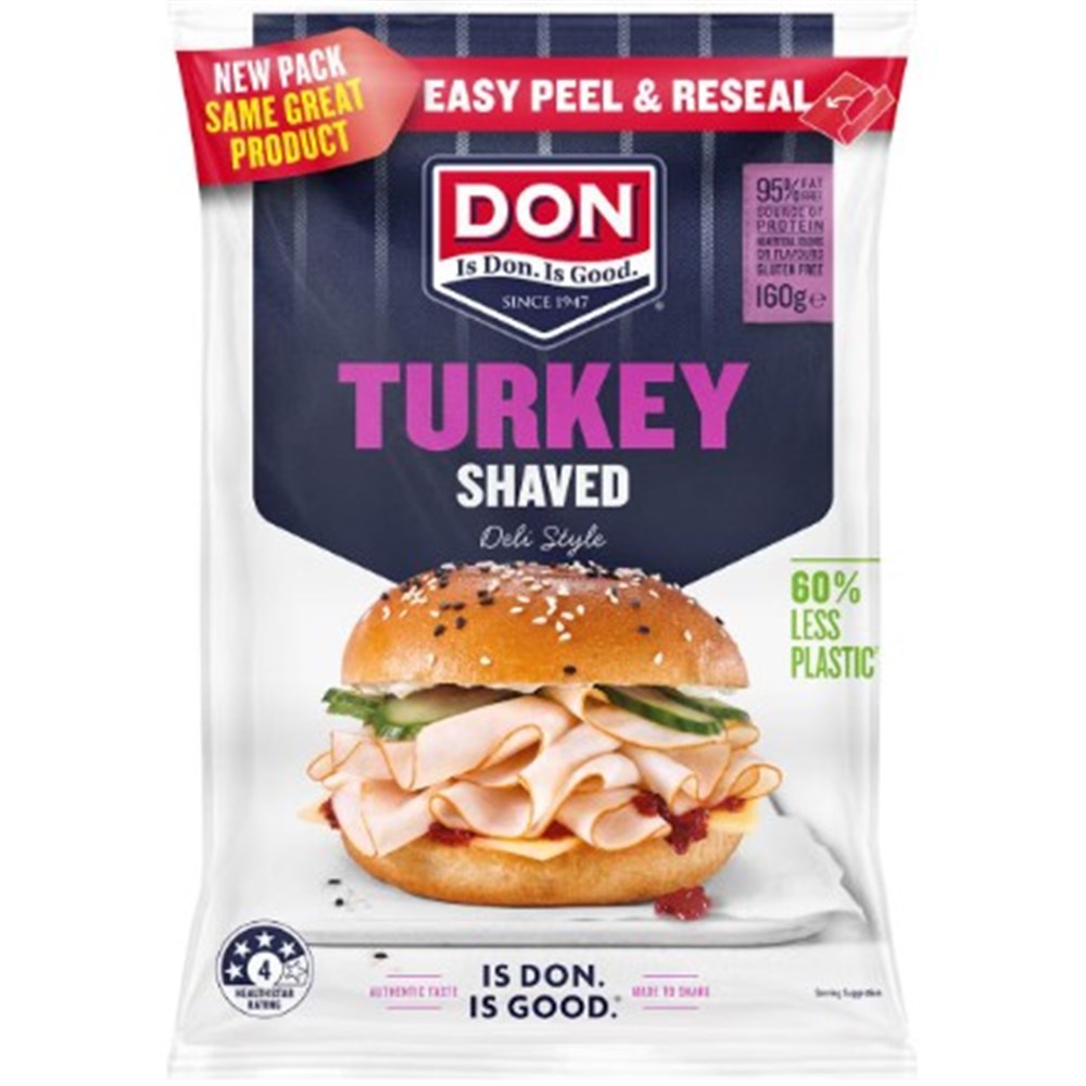 Turkey Shaved 160g 
