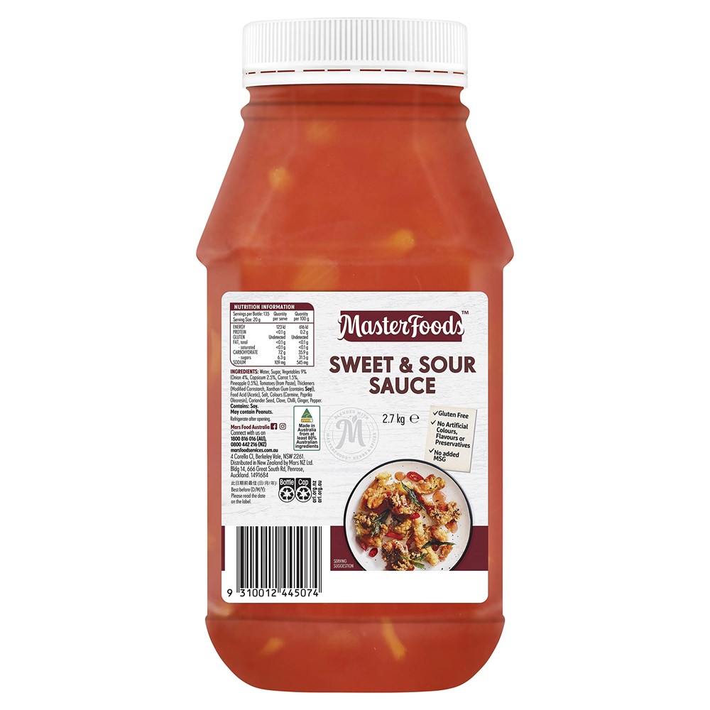 Sweet and Sour Sauce