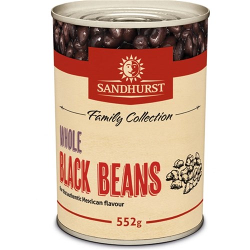 Whole Black Beans 552g