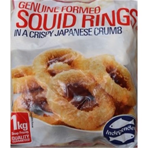 Formed Crumb Squid Rings