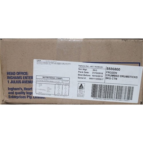 Chicken Crumb Drumsticks