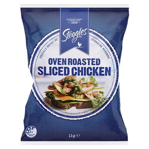 Free Flow Oven Roasted Sliced Chicken Meat