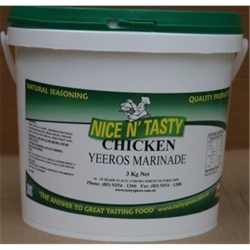 Chicken Yeeros Marinade