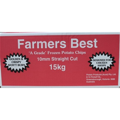 GOLD 13mm Straight Cut Chips 15kg