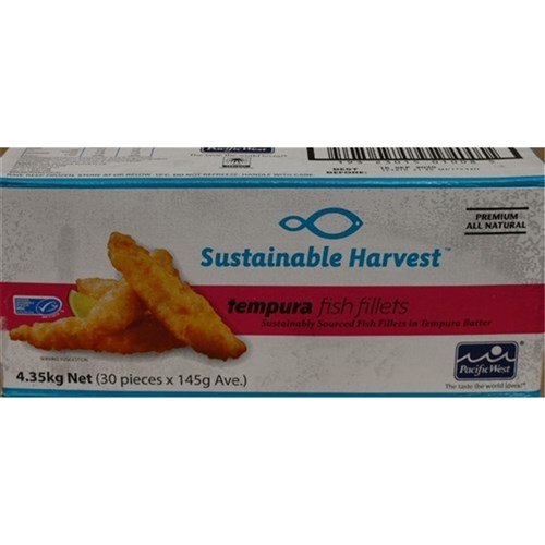Tempura Fish Fillets Sustainable Harvest