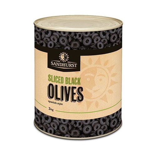 Sliced Black Olives