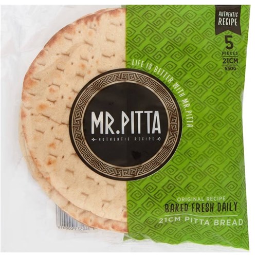Pita Bread 5pcs Lrg (23cm)