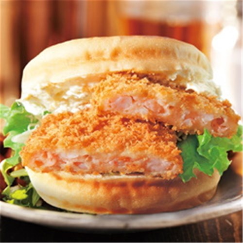 Breaded Prawn Burger 90g (5)