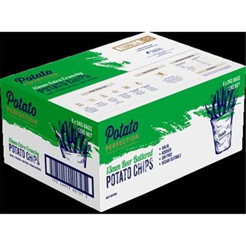 10mm Crispy Coated Finest Chips 12kg