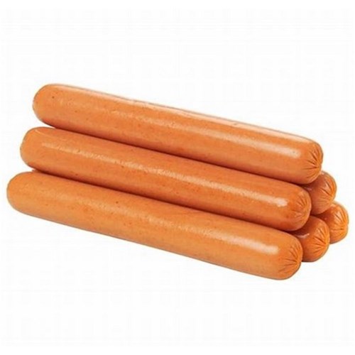 Hot Dog Long Halal Skin On 9"