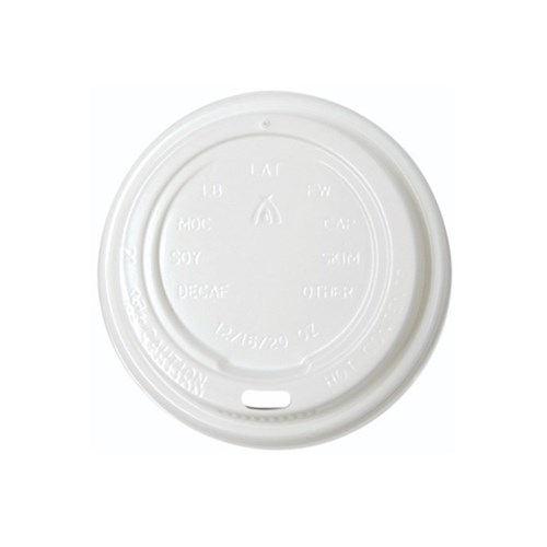 Coffee Cup Lids 12/16oz White Premium 