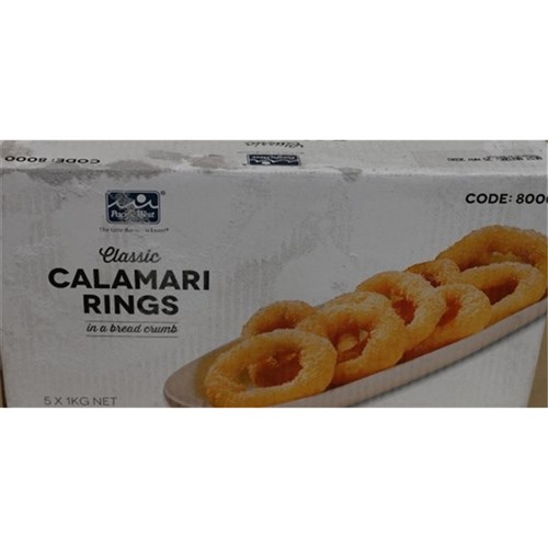 Classic Crumbed Squid Rings (Natural) 