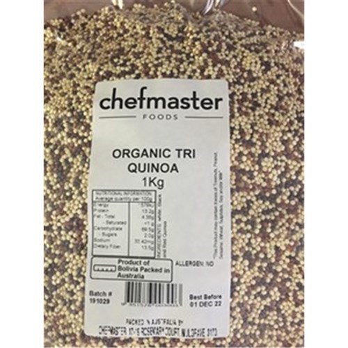 Organic Tri Colour Quinoa 1kg