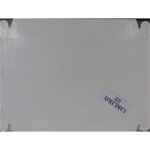 Cake Tray 23 Double White