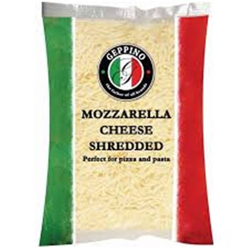 Shredded Mozzarella 2kg