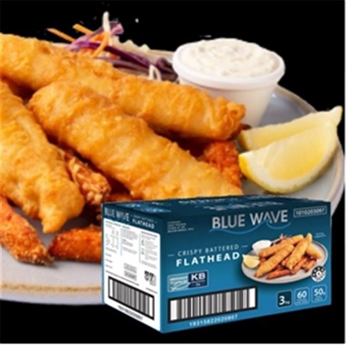 Flathead Fillets 2/5 MED IQF 5kg