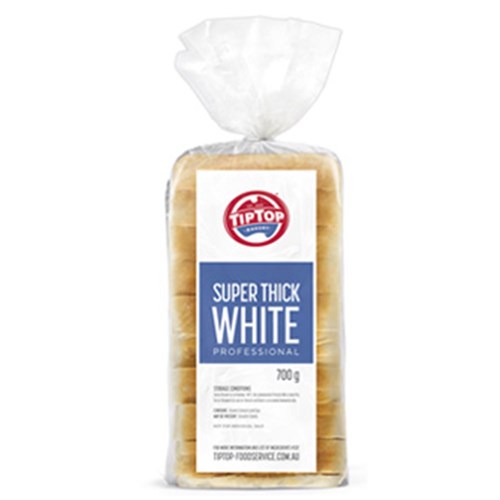 Super Thick White Sliced Bread 6x700g (9326)