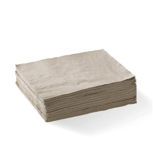 1ply Lunch Napkins Brown