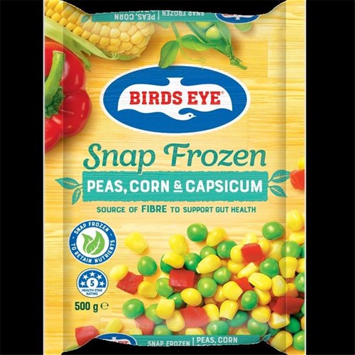 Peas Corn Capsicum 500g (12)
