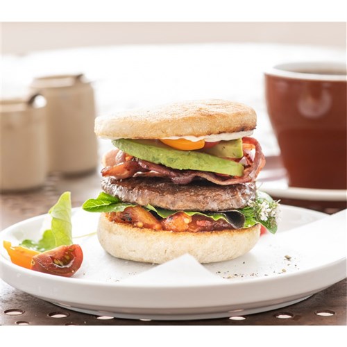 Breakfast Beef Sausage Patties (Burger) 50gm 80pcs
