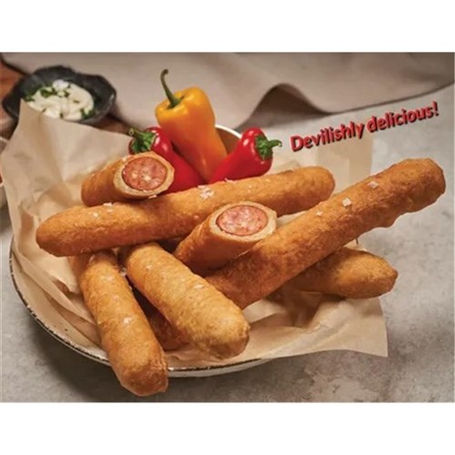 Devil Dogs Battered Chilli Cheese Kransky 40pcs