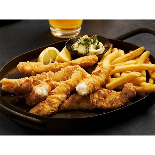 Crispy Battered Flathead 1x3kg