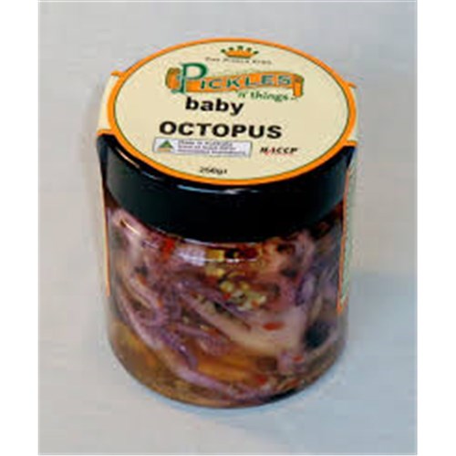 Pickled Baby Octopus 250g Jar 