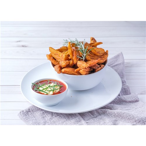 Seasoned Wedges - Ripple Cut 2kg (6)