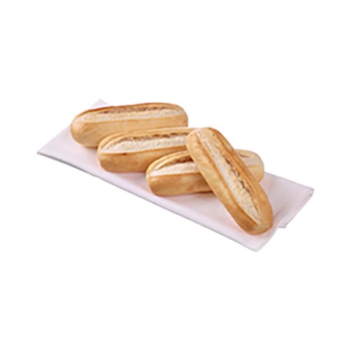 Large Dinner Roll White Par Bake 60g 110pcs (9507)