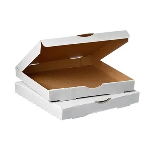 Pizza Boxes 15" WHITE Single Fold