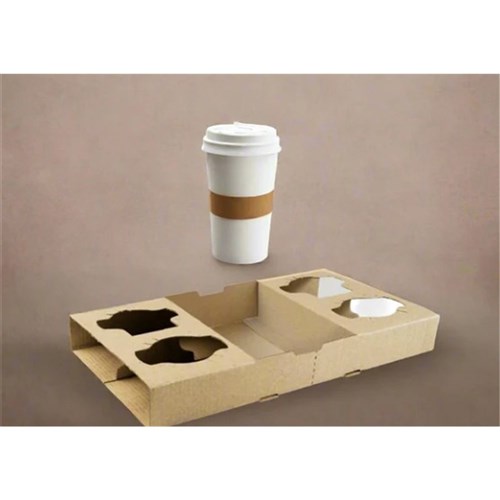 Coffee Cup Tray / Holder x4 (100pcs)