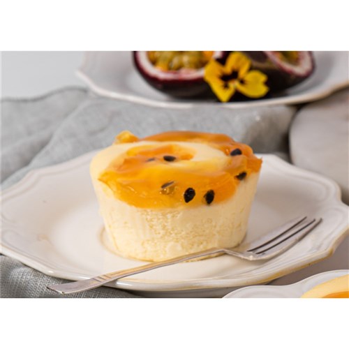 Individual Peach & Passionfruit C/Cake Gluten Free