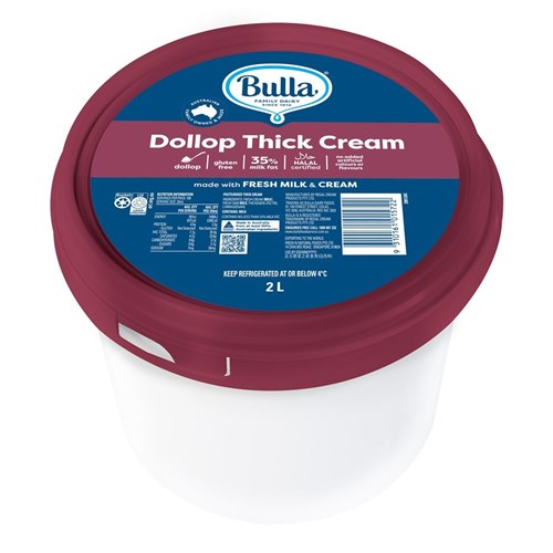 Dollop Extra Thickened Cream 2L