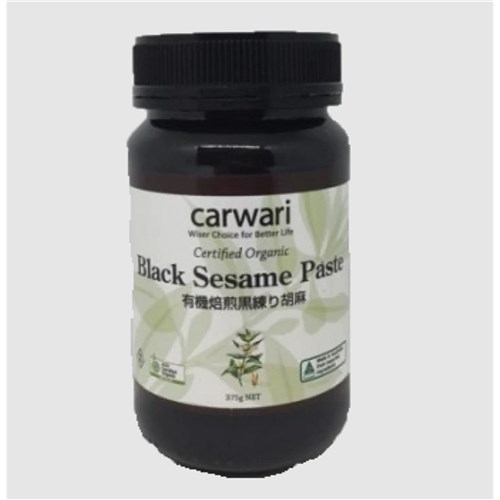 Organic Black Sesame Paste 375g Carwari