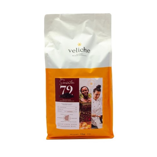 Veliche Belgian Dark Choc Sensation 72% 5kg