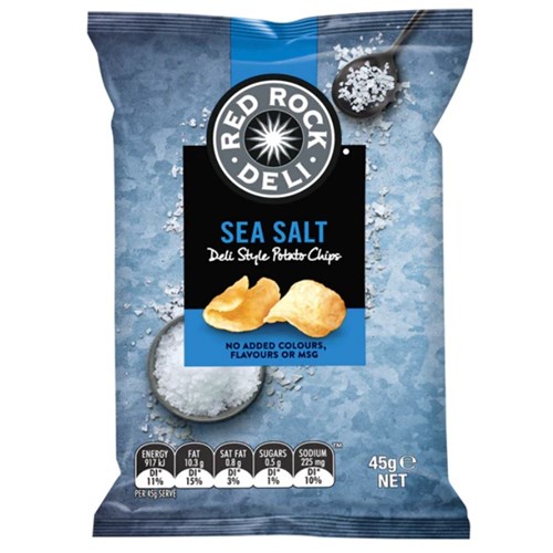 Chips - Sea Salt (18x45g)
