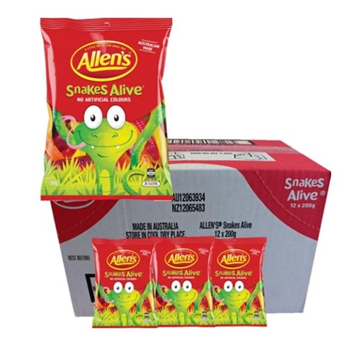 Allens Snakes Alive (12x200g)