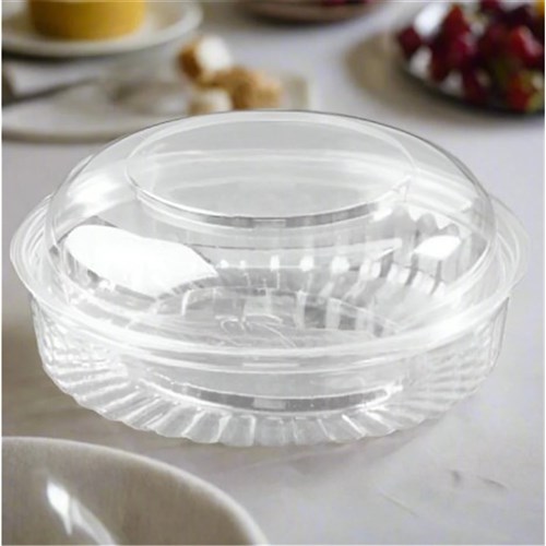 Plastic Dome Lid 20oz (With Hole) 50pcs Sleeve