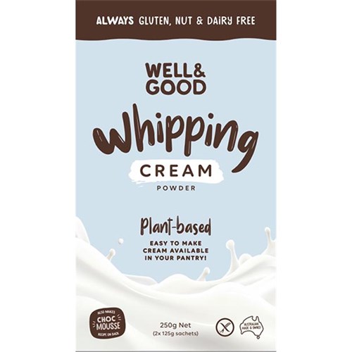 Vegan Plant Based Whipping Cream 6x250gm