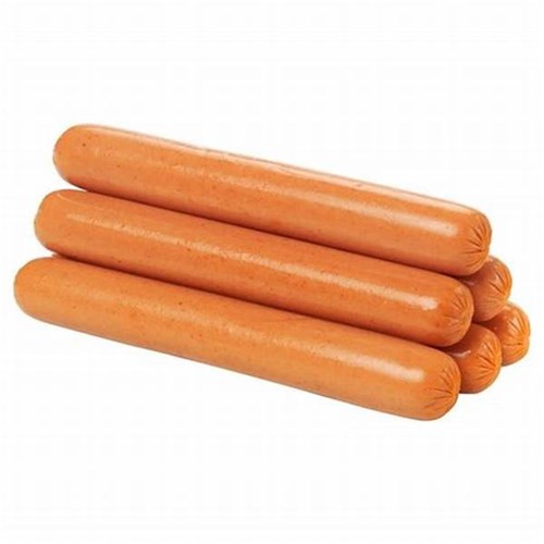 Hot Dog Long Halal Skinless 9"