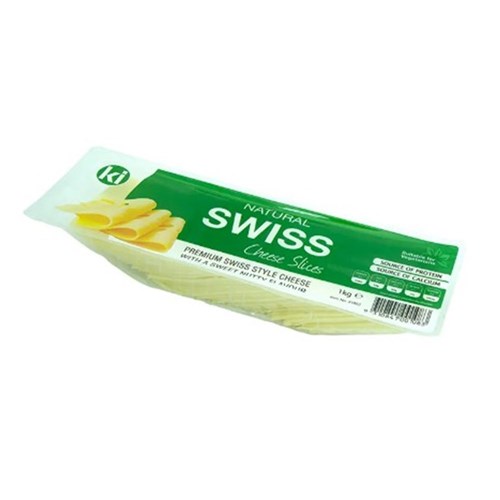 Swiss Cheese Slices 1kg