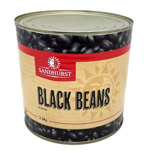 Whole Black Beans 2.5kg A10