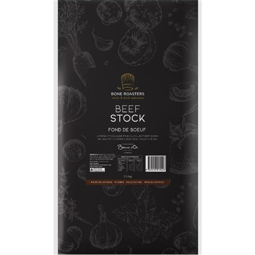 Beef Stock 15 Brix 4 x 2.5kg (Frozen)