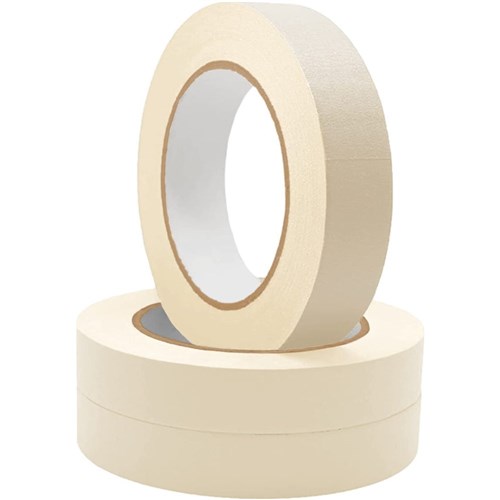 White Masking Tape 24mm x 27m (6-pack)