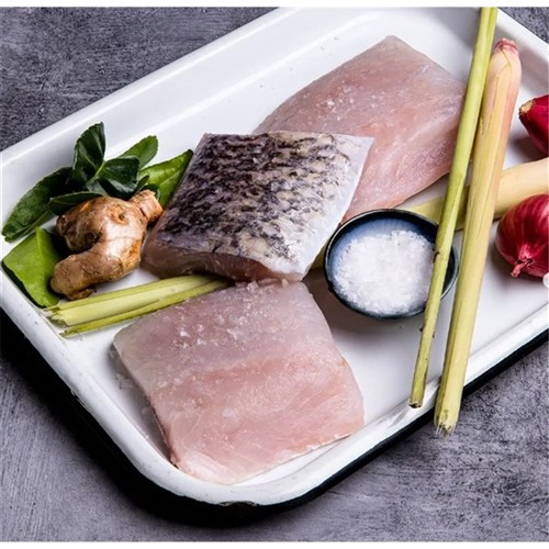 Fresh Barramundi C/Cut Skin On Portions 170g appx