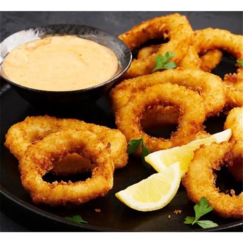 Panko Natural Squid Rings 5kg