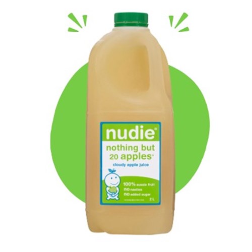 (Nothing But) Cloudy Apple Juice  2L - Fresh